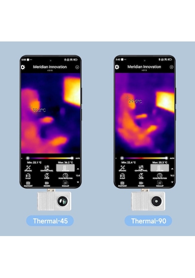 Thermal 90 Usb-c Termal Kamera 80x62 Ir Görüntüleme Modülü - Android/pc Uyumlu Kızılötesi Termal Sensör