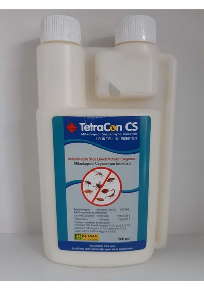 Tetracon Cs Mikrokapsül Süspansiyon Haşere Ilacı 500 Ml
