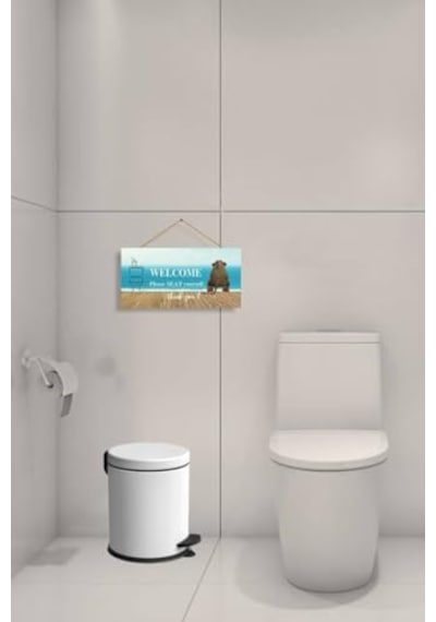 Pedallı Çöp Kovası Beyaz 3 Lt Nv1001rb Siyah