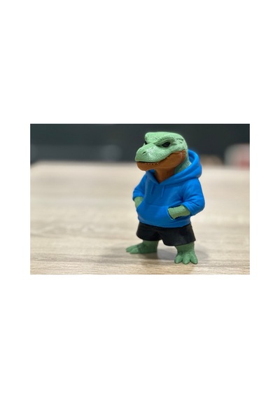 Kapüşonlu T-rex Figürü 10cm