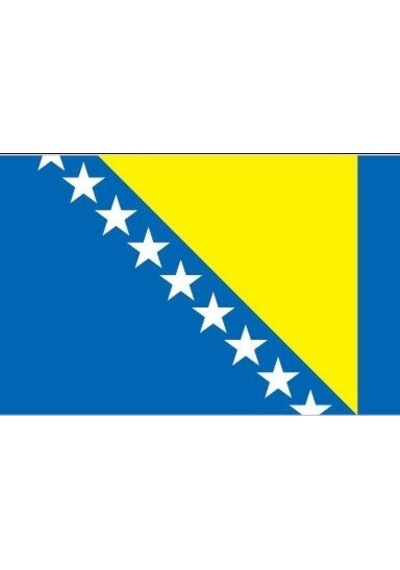 Bosna Hersek 15x22,5 Masa Bayrağı (Direksiz)