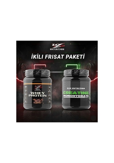 Whey Protein 450gr + 300gr Creatın Çikolata