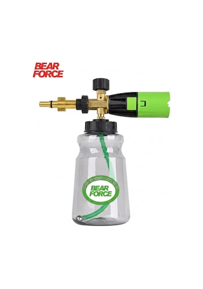 Robeve Bear Force Pro+ Foam Lance Köpük Yapıcı Aparat Pro Model Köpük Aparatı Profesyonel Oto Yıkama Köpük Yapıcı Aparat