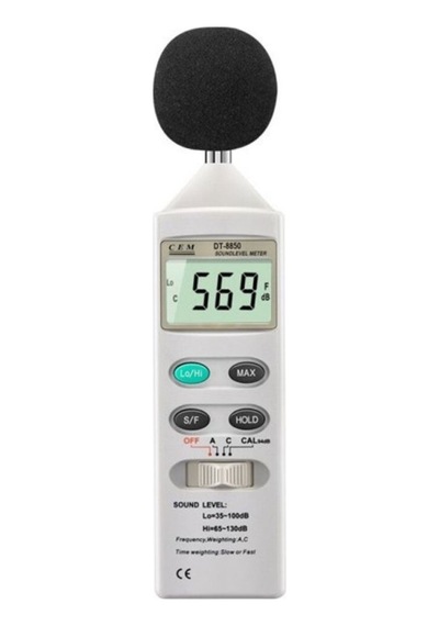 Cem Dt-8850 Gürültü ve Ses Ölçüm Cihazı