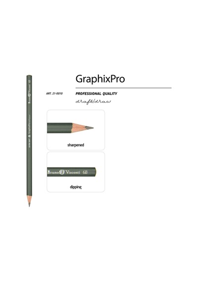 " Graphixpro '' Dereceli Kurşun Kalem Seti. 12 Adet B-14b.