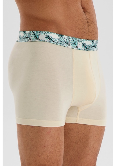 Mutig Tencel Modal Erkek Boxer Krem