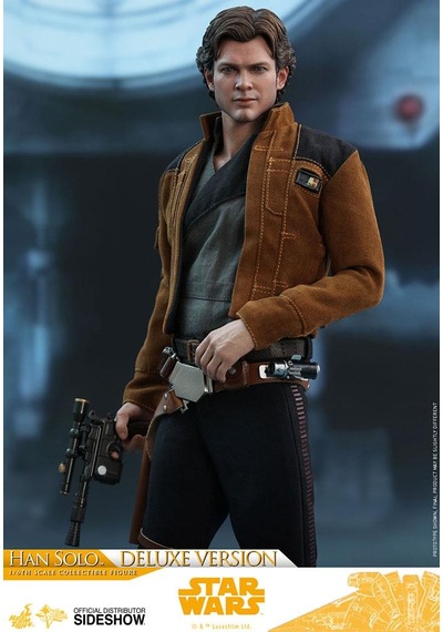 Hot Toys Han Solo Deluxe Version Sixth Scale Figure Mms492