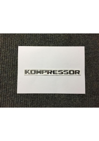 Mercedes Kompressor Yazı