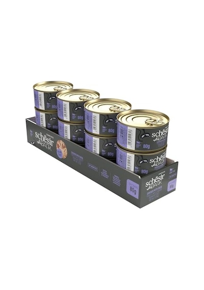 After Dark Tavuk İle Ördek Et Suyunda Yetişkin Kedi Konservesi 80g