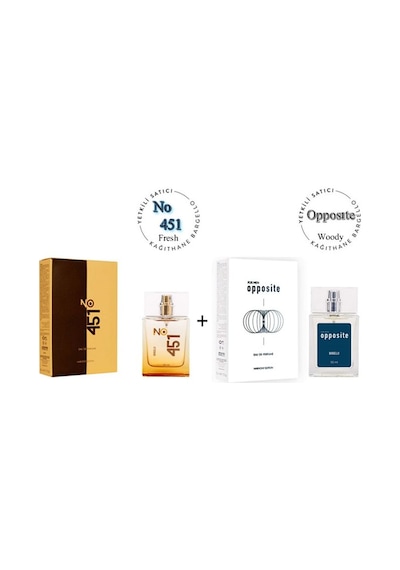 Bargello No:451 + Opposite Unisex / Erkek Parfüm EDP 50 ML Fresh / Woody - Baharat