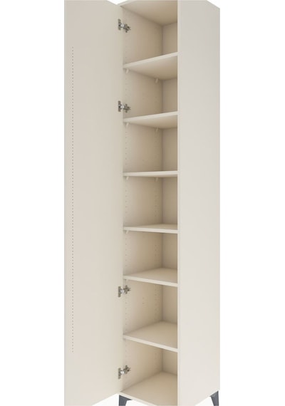 Hyperion Dolap 6 Raflı 2 Çekmeceli Tek Kapaklı 44x44x243 Aytaşı-aytaşı Aytası