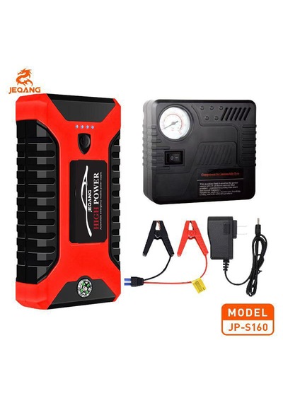 Jp-s160 Araç Akü Takviye Cihazı 20000mah 600a Kompresörlü Powerbank