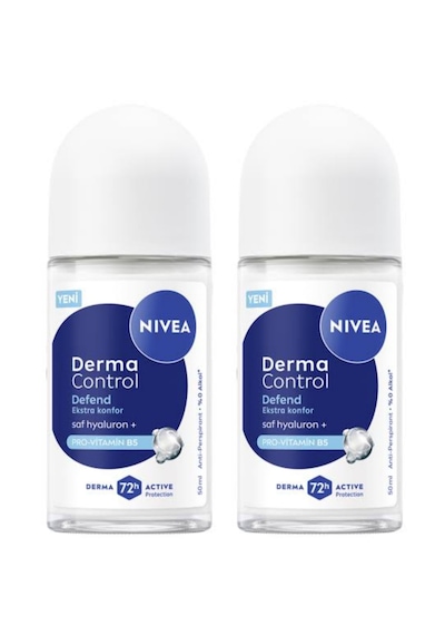 Nivea Derma Kadın Roll On Deodorant Control Defend 2 X 50 Ml