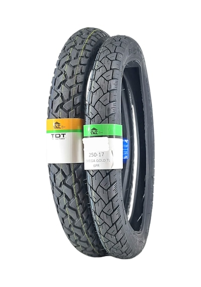 275-17 Adventure Ve 250-17 Gold Tl Tubeless - Dubleks Lastik Takımı