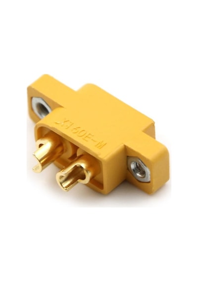 Xt60 Panel Montaj Tip Erkek Konnektör Lityum Lipo Pil Akü Batarya Bağlantı Konnektörü Rc Esc Motor