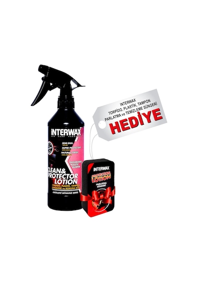 Interwax Torpido Temizleme ve Koruma Sütü 500 Ml
