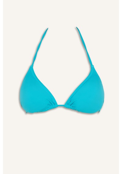 Defacto Regular Fıt Üçgen Bikini Üstü T3666az26smtr407 Turkuaz-tr407