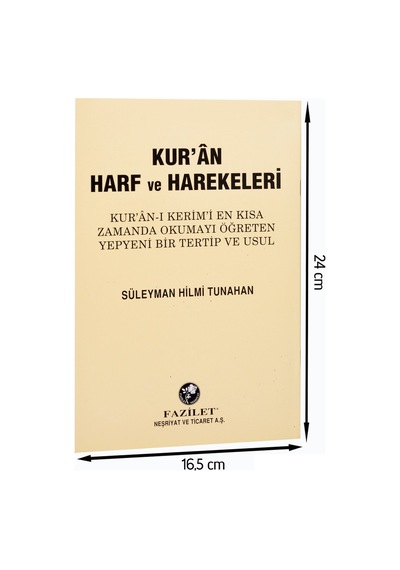 Kur'An Harf Ve Harekeleri-1639 - Süleyman Hilmi Tunahan - Fazilet Neşriyat