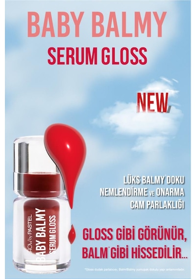 Pastel Show By Baby Balm Serum Gloss 37 Red Flag Dudak Parlatıcısı 37