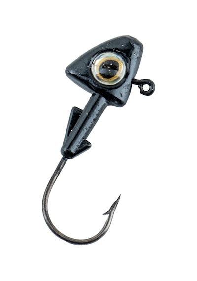 Jighead - Zoka - Kurşunlu Olta İğnesi - Xh-a 07 - Siyah - 8 Gr