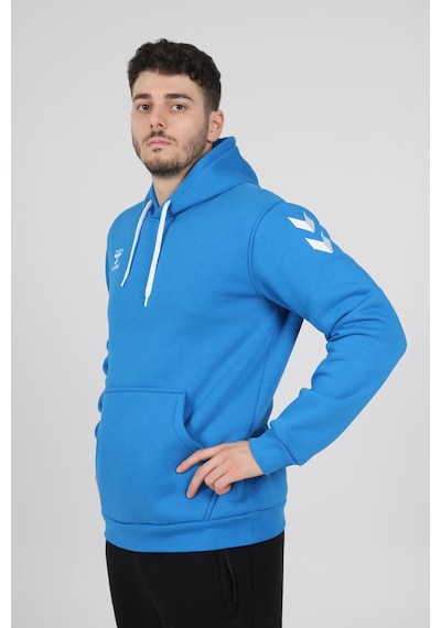 Hummel Armin Pamuklu Hoodie Saks Mavi
