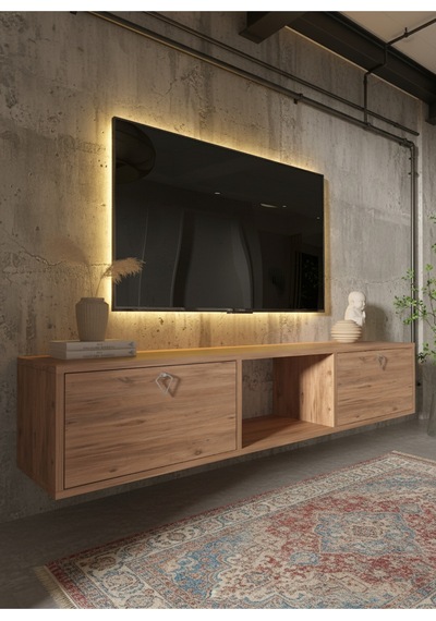 Resital Tv Ünitesi S1832-6 Çam Atlantikçam
