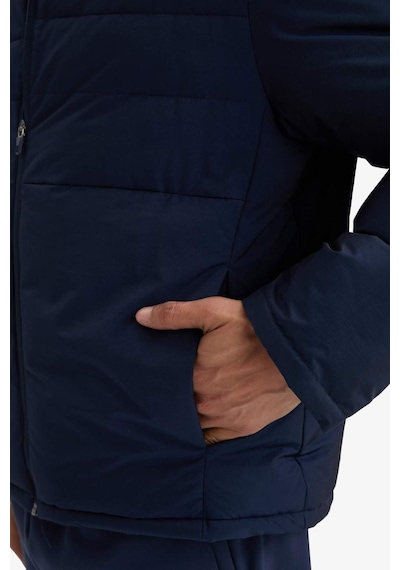 Defacto Defactofit Su İtici Regular Fit Fermuarlı Su Geçirmez Mont E9219ax25aunv238 Lacivert