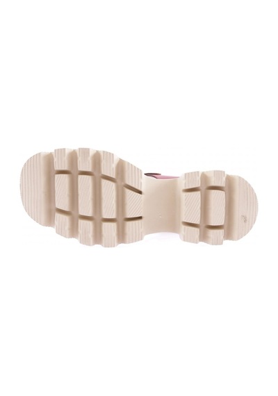 Dgn 144 Kadin Kalin Taban Çapraz Bantli Sandalet 144-207-R0309 Bordo