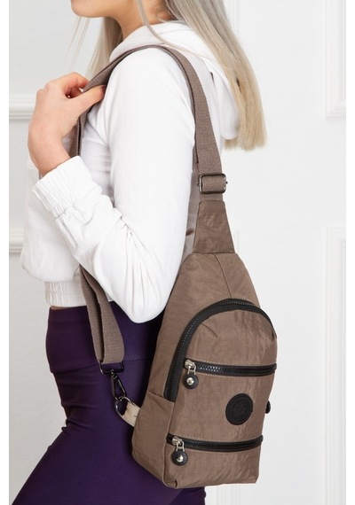 Strong Bag Strong Krinkıl Omuz Ve Göğüs Çantası, Body Bag Çapraz Sırt Çantas-Toprak (495083750)