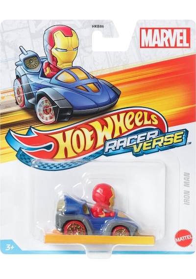 Hot Wheels Racerverse Tekli Arabalar İron Man Hkb95