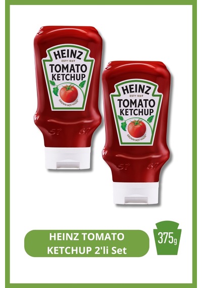 Domates Ketçap Tomato Ketchup 375 G 2'li Set