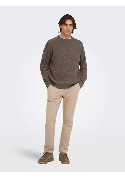 Only & Sons Onsjoın Rlx Ls Raglan Knıt Falcon Çok Renkli