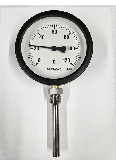 Pakkens Çap 100 Alttan 0/+120 Derece 10 Cm Termometre