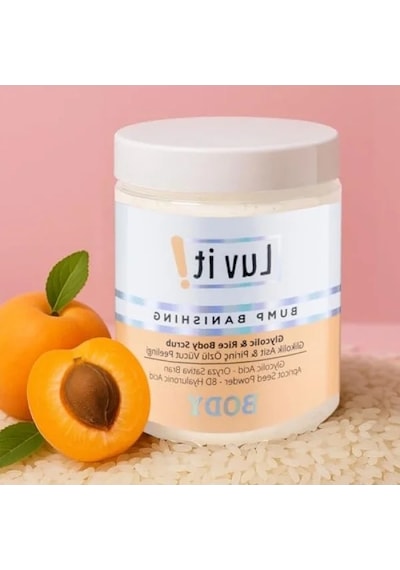 Vücut Peelingi - Pirinç Ve Kayısı Çekirdeği İle