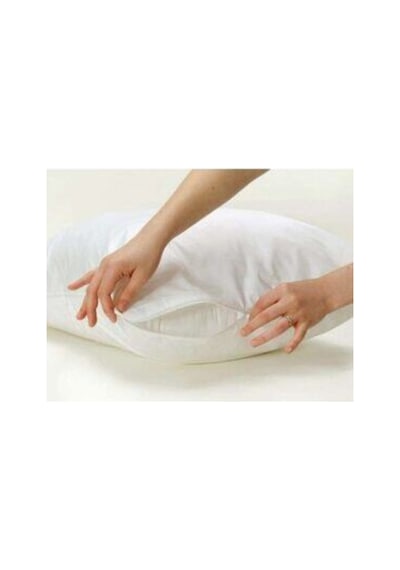 Özdilek 2 Adet Sıvı Geçirmez Microfiber Yastık Alezi Beyaz