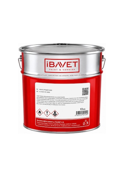 İbavet Selülozik Astar Beyaz 9000 13 Kg