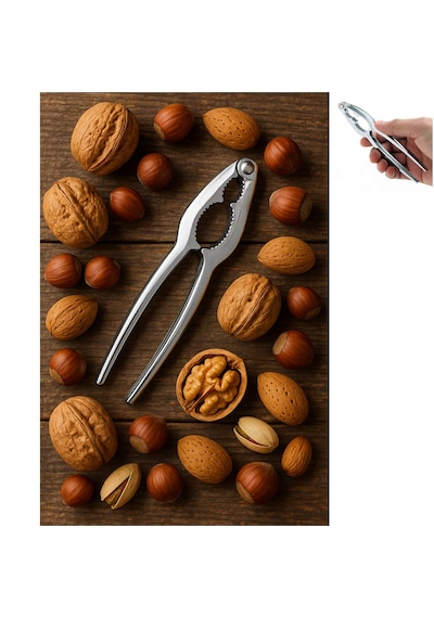 Yakut Fındık Ve Ceviz Kıracağı Pense Model Metal Küçük Kıracak Kabuklu Yemiş Vb Kıracağı 14,9cm X 3,6cm