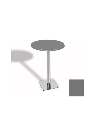 Bistro Masa Tokyo Kromnikel - Werzalit, Wermodin Ve Allzalit Tabla 60 Cm Çap - Koyu Gri Çok Renkli Bistro Masa Tokyo Kromnikel - Werzalit, Wermodin Ve Allzalit Tabla 60 Cm Çap - Koyu Gri Çok Renkli