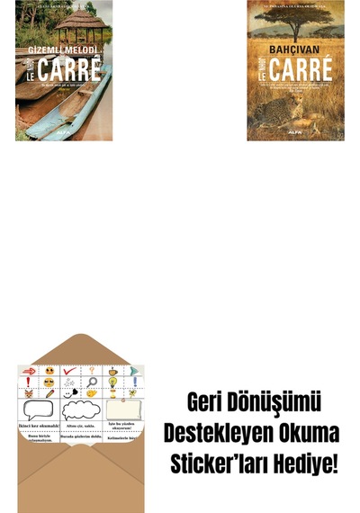 Gizemli Melodi + Bahçıvan + Okuma Sticker'ları