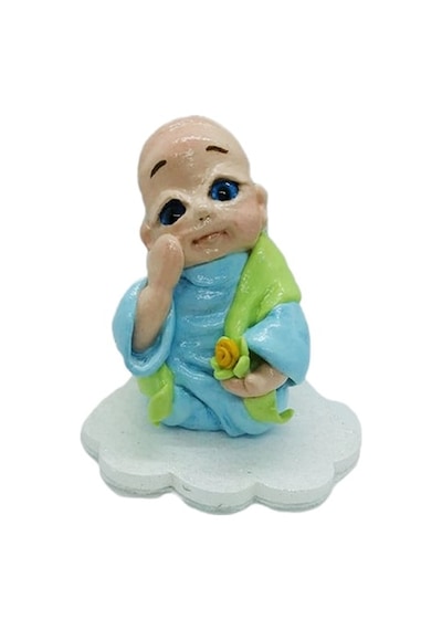 Biblo Buda Özel Tasarım Mavi-Mavi-9X10 Cm