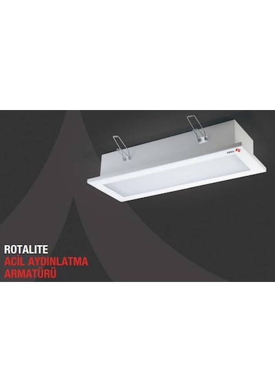 Arsel Rotalite AE-9010 Acil Aydınlatma Armatürü Şebekeden Yanan 5 Beyaz