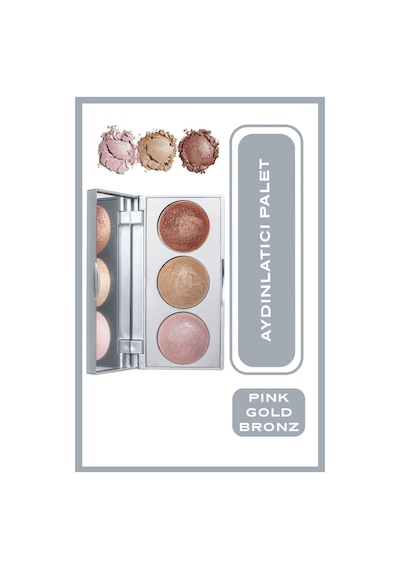 Golden Rose Aydınlatıcı Paleti Strobing Highlighter Palette