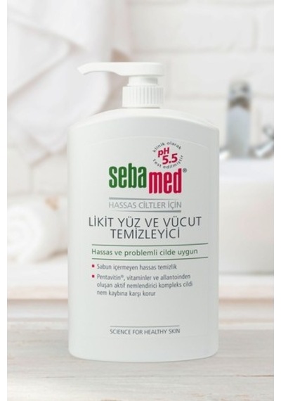 Sebamed Likit Yüz Ve Vücut 1000 Ml
