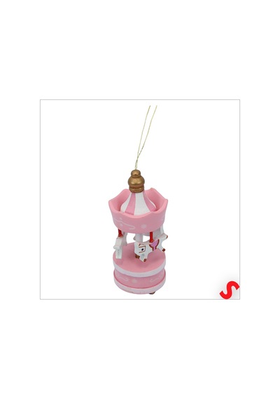 Mini Pembe Atlı Karınca, 8,5cm X 3,5cm - 1 Adet
