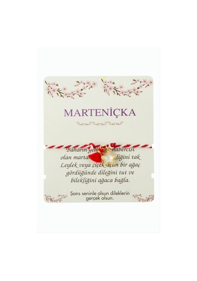 Bay Yıldız Püskül Marteniçka İp Bileklik Najmaddin Standart 23227758
