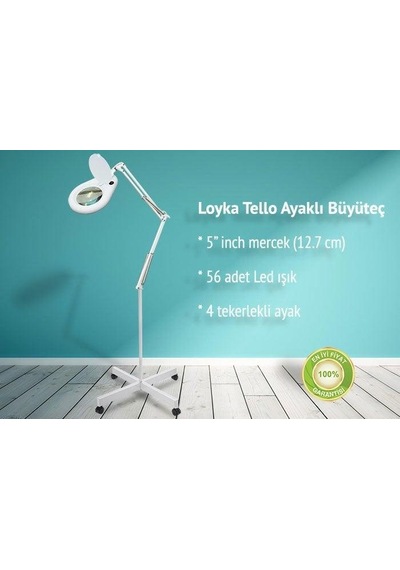 Loyka Tello Led Işıklı Ayaklı Büyüteç 5x-56 Led