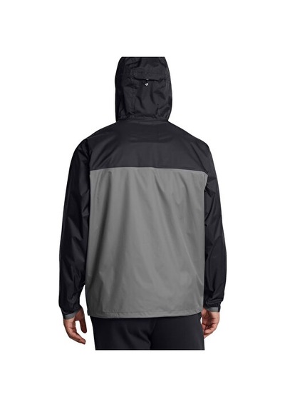 Under Armour Cloudstrike Colorblock Jkt Erkek Outdoor Yağmurluk Ceket 1381880-001 Siyah Siyah