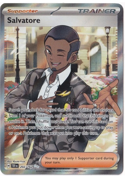 Salvatore 202 - Pokemon Temporal Forces - Pokemon Kartı Mint