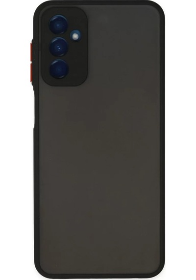 Newface Samsung Galaxy M13 Kılıf Montreal Silikon Kapak - Siyah