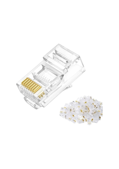 Rj45 Cat5 -cat6 Uç 8p8c Soket 100 Adet